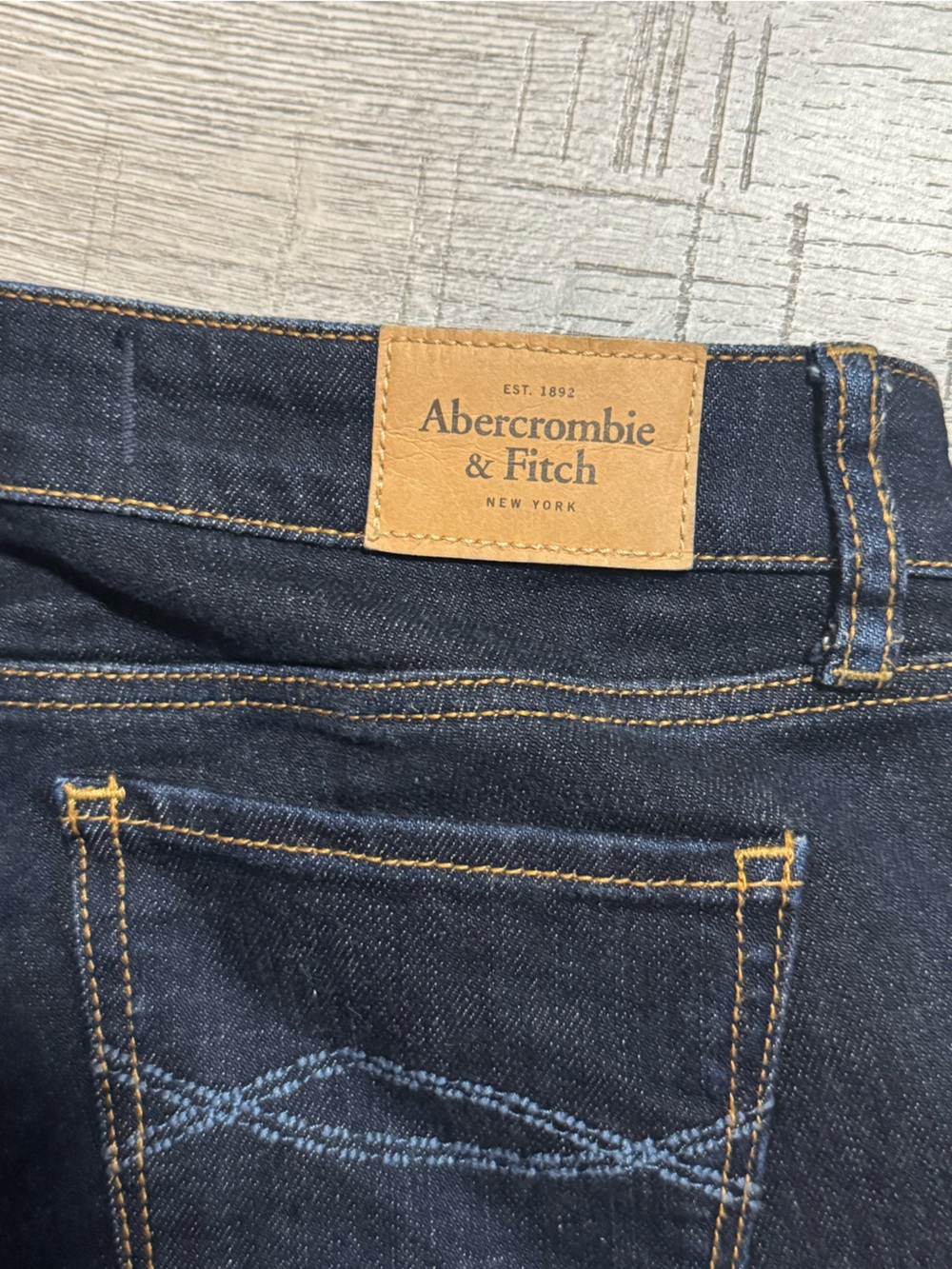 Abercrombie & Fitch Dark Wash Bootcut Jeans - Picture 3 of 4